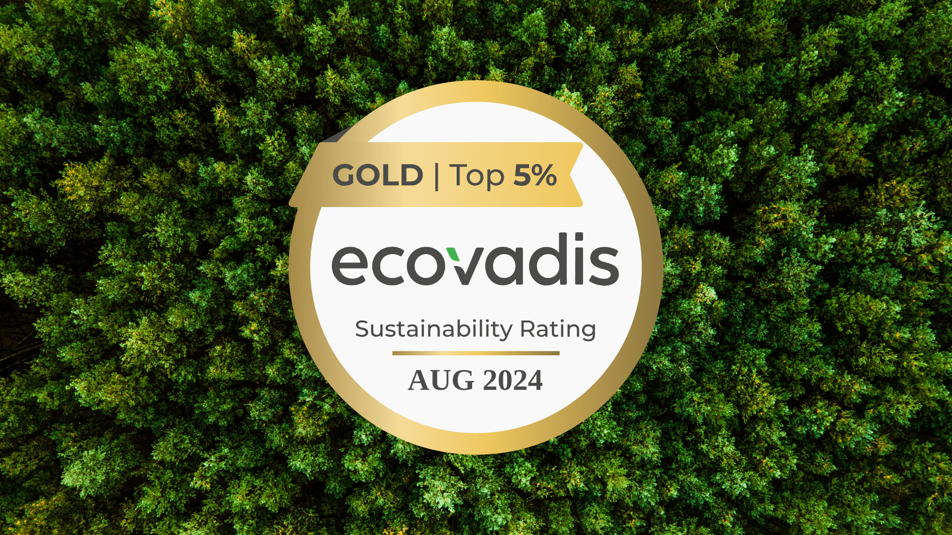 EcoVadis beloont Conclusion met Sustainability Rating Gold