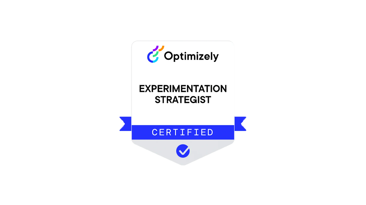 Optimizely Experimentation Strategist Certified