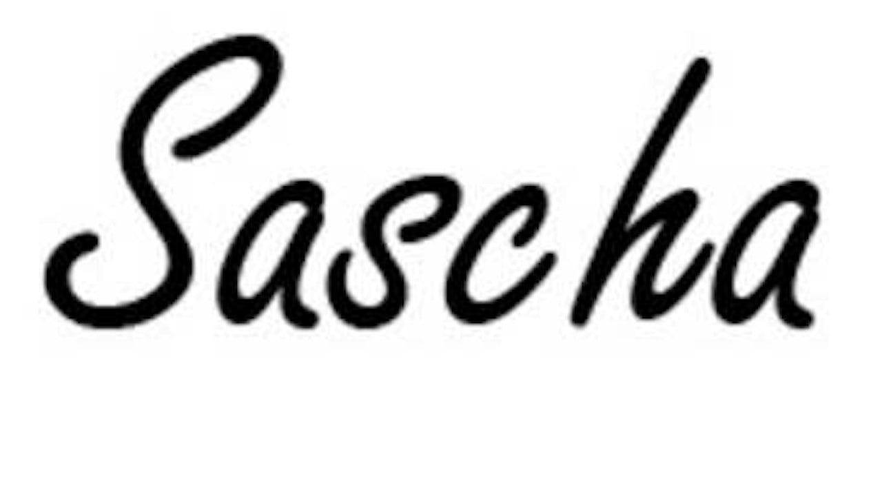 Sascha handtekening column