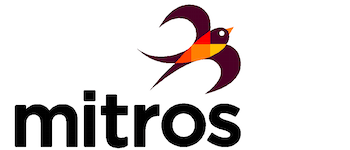 Mitros logo met witte achtergrond