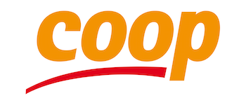 Logo van Coop, een Nederlandse supermarktketen
