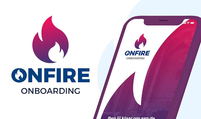 Schermafbeelding en logo van OnFire