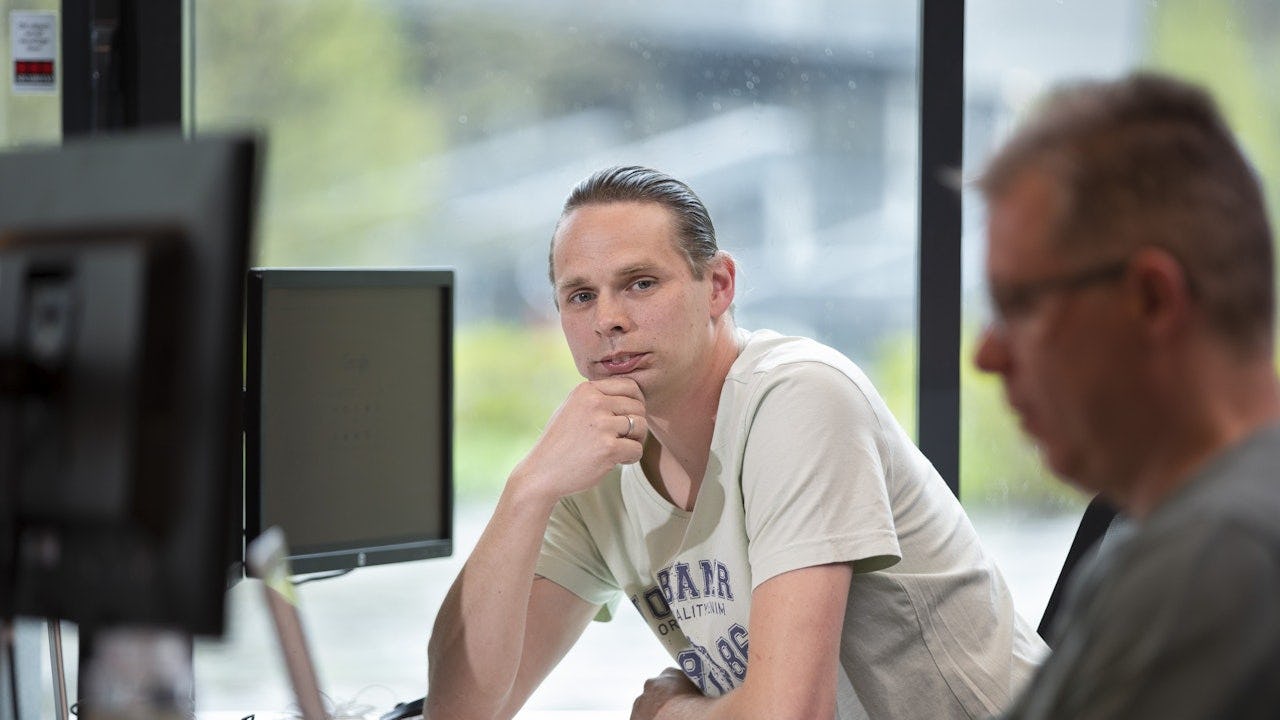 Kelvin Vroegop, Java developer en consultant voor beeldscherm
