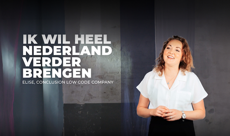Elise van Conclusion Low Code Company