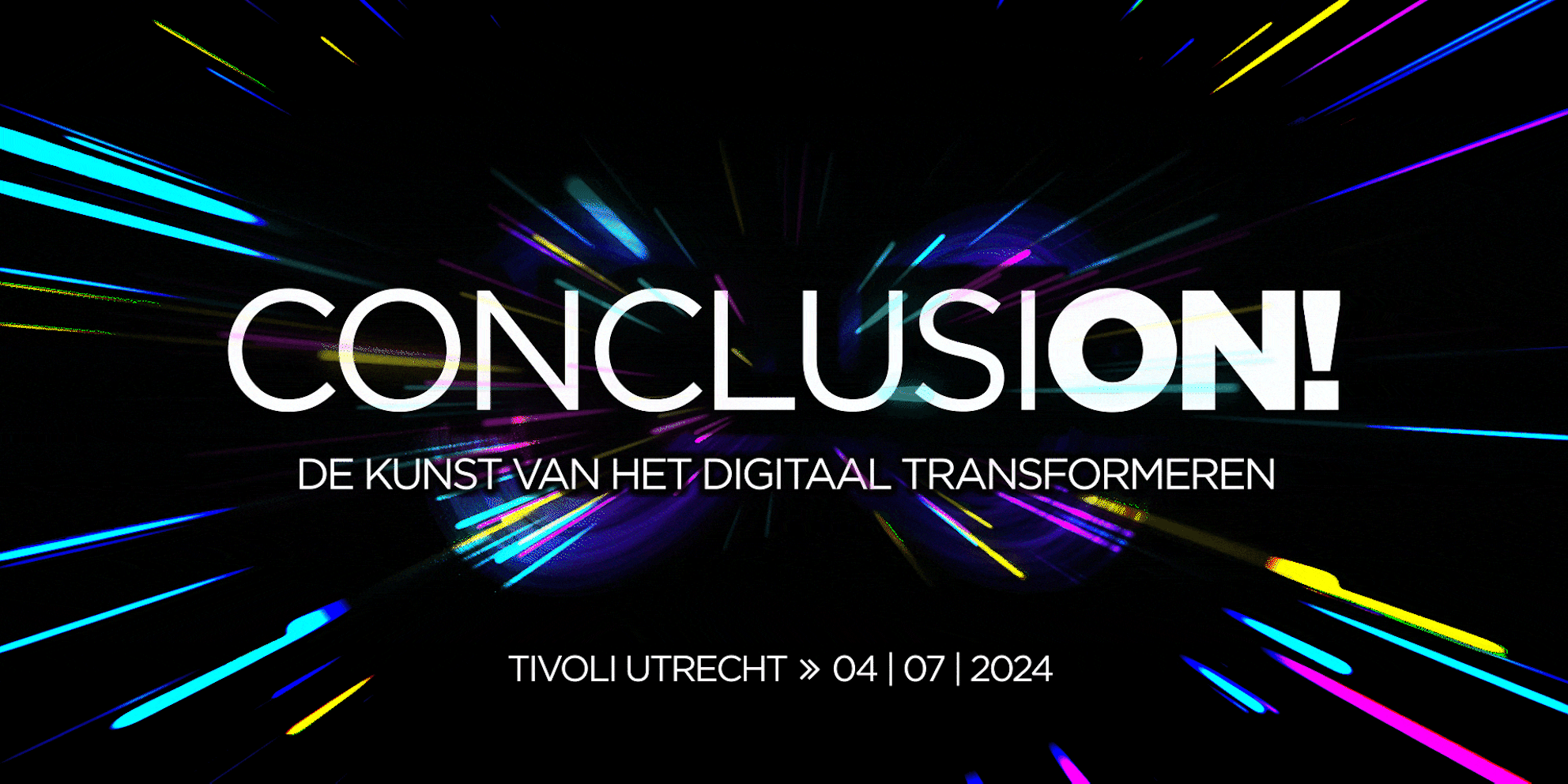 ConclusiON! – inspiration event on digital transformation at TivoliVredenburg on the 4th of July